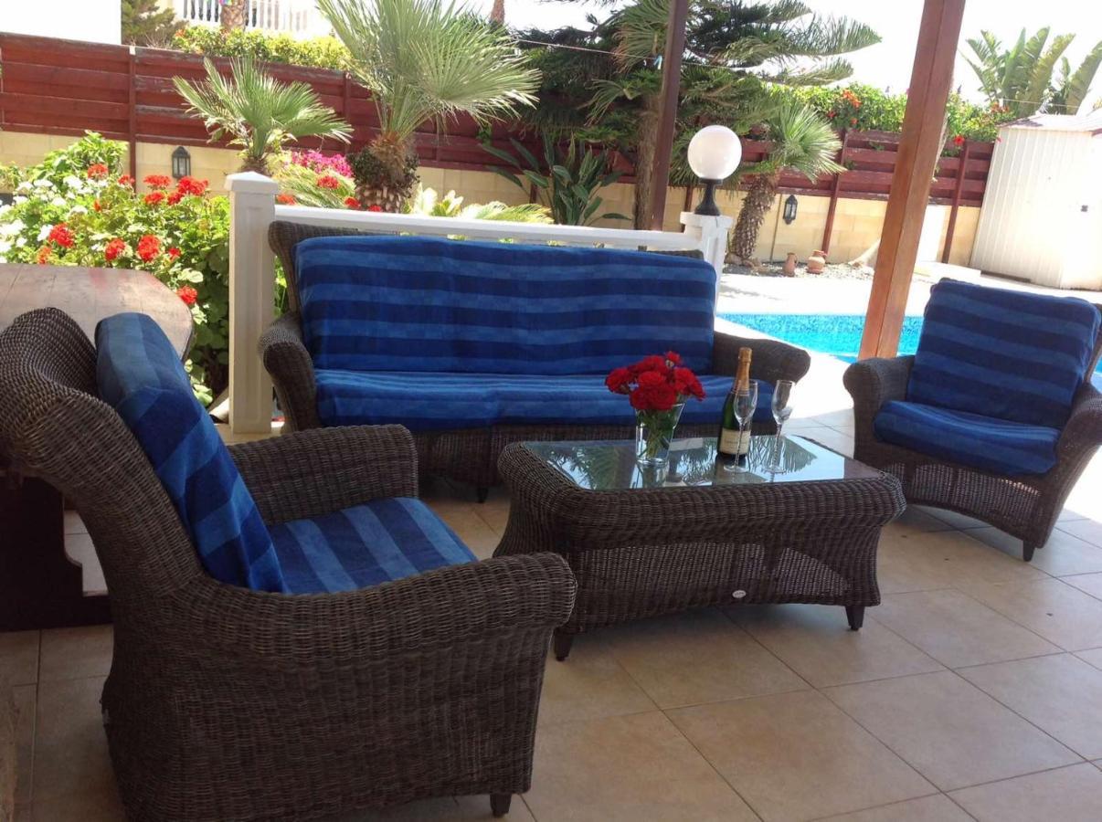 Carolyn Villa Is A Luxury 4-Bedroom Villa With Private Pool In أيا نابا المظهر الخارجي الصورة